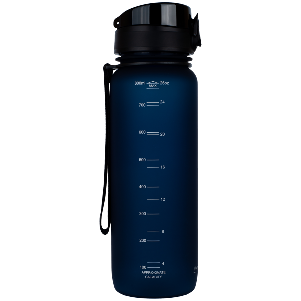 Многоразовая бутылка для воды UZSPACE Colorful Frosted-Tritan 800мл 3053