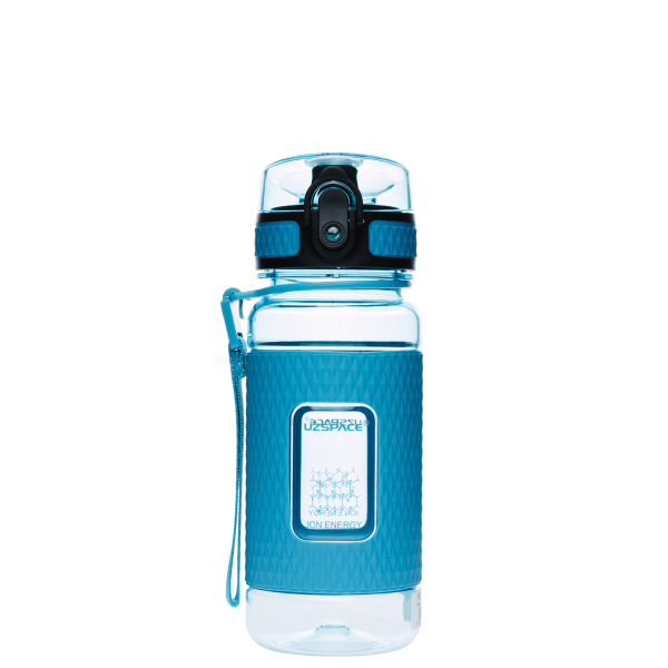 Экологическая бутылка для воды UZSPACE Diamond-Tritan 370мл 5043 - Блакитна