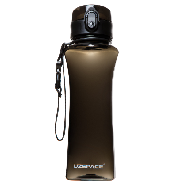 Пляшка для води UZSPACE 6006 Чорна