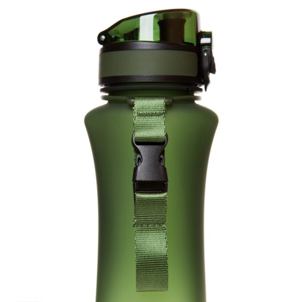 Экологическая бутылка для воды UZSPACE Wasser Matte 350 мл 6007 - Темно-зелена