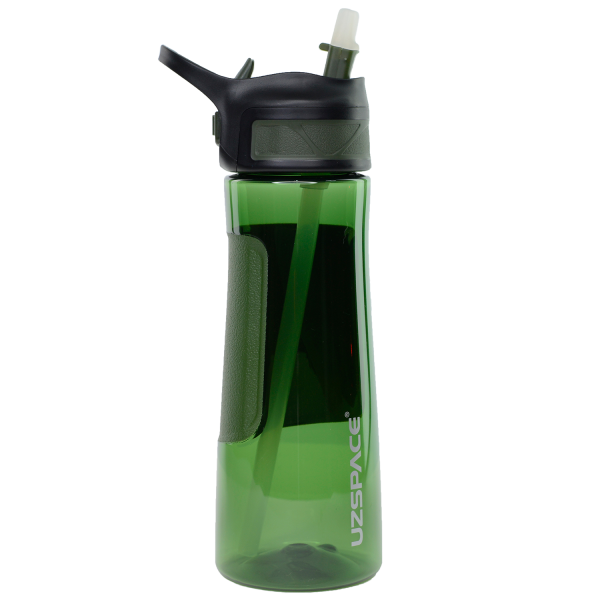 Пляшка для води UZSPACE 9002 Зелена