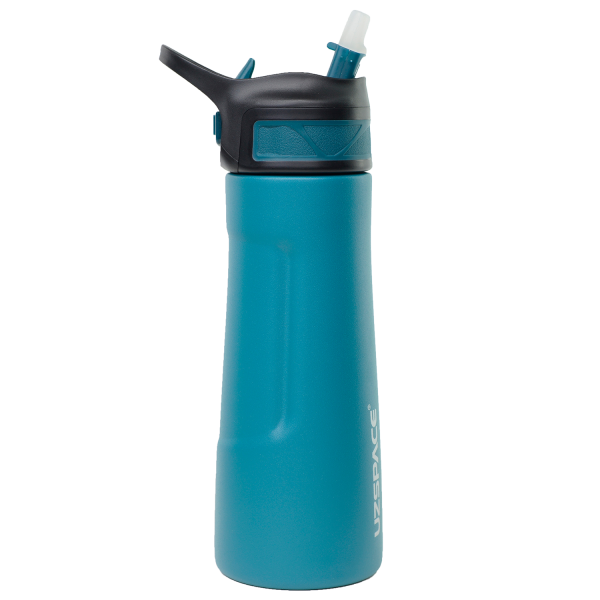 Металева пляшка для води UZSPACE 9004 Блакитна